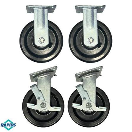 Casters, Set Of (4) In Lieu Of Standard Legs ,
