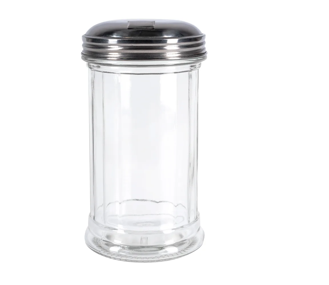 SUGAR POURER SHAKER  12 OZ GLASS